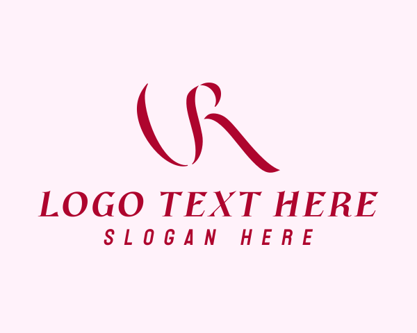 Elegant Feminine Letter R logo