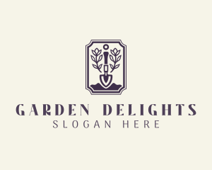 Plant Shovel Landscaping logo design