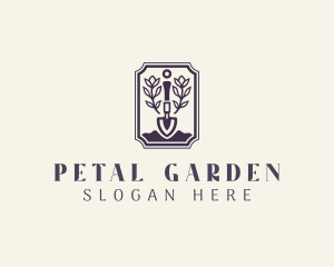 Plant Shovel Landscaping logo design