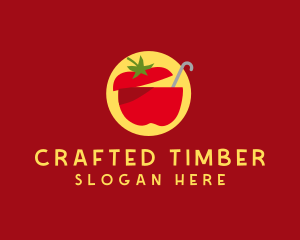 Tomato Soup Restaurant logo design