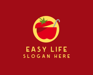 Tomato Soup Restaurant logo design