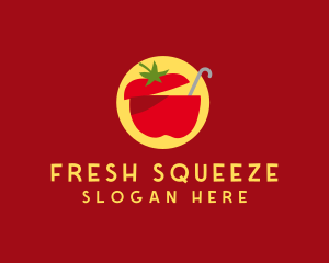 Tomato Soup Restaurant logo design