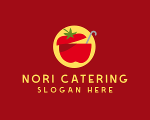 Tomato Soup Restaurant logo design