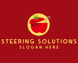 Tomato Soup Restaurant logo design