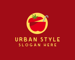 Tomato Soup Restaurant logo design