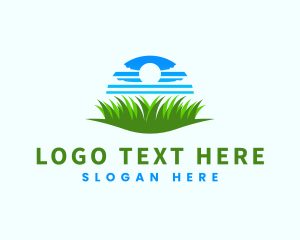 Sky Grass Lawn Care logo