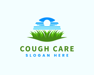 Sky Grass Lawn Care logo design