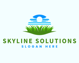 Sky Grass Lawn Care logo