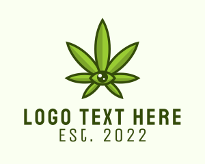 Marijuana Weed Eye logo
