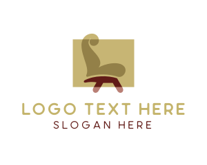 Seat - Seat Furniture Letter L logo design