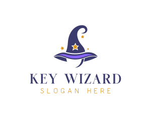 Magic Wizard Hat logo design