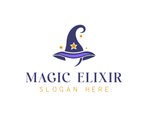 Magic Wizard Hat logo design