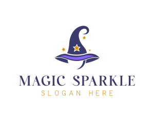 Magic Wizard Hat logo design