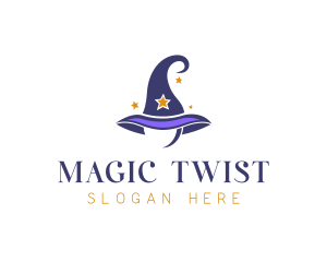 Magic Wizard Hat logo design