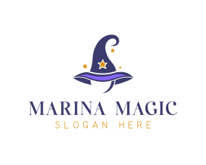 Magic Wizard Hat logo design