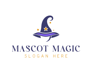 Magic Wizard Hat logo design