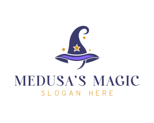 Magic Wizard Hat logo design