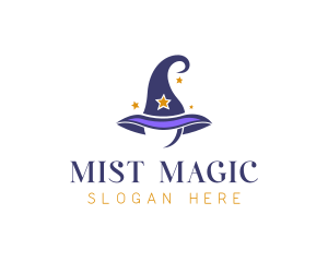 Magic Wizard Hat logo design