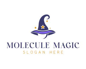 Magic Wizard Hat logo design