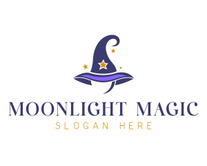 Magic Wizard Hat logo design