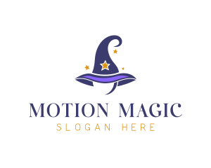 Magic Wizard Hat logo design