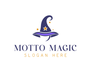 Magic Wizard Hat logo design