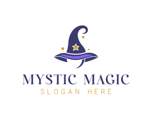 Magic Wizard Hat logo design