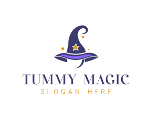 Magic Wizard Hat logo design