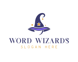 Magic Wizard Hat logo design