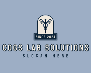 Pharmaceutical Lab Clinic logo design