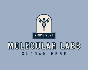 Pharmaceutical Lab Clinic logo design