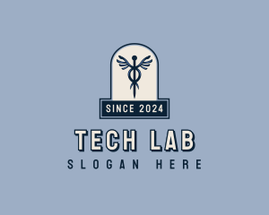 Pharmaceutical Lab Clinic logo design