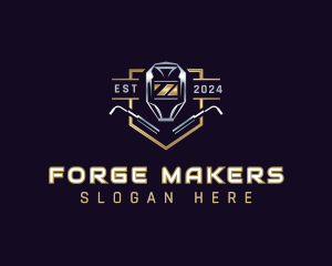 Welding Fabrication Industrial logo