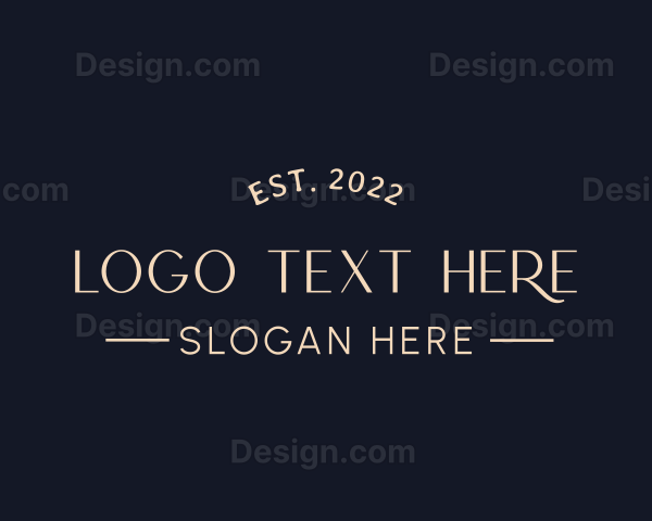 Elegant Feminine Wordmark Logo