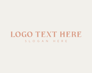 Elegant Business Wordmark logo