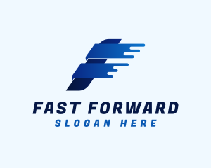 Fast Racing Gaming logo design