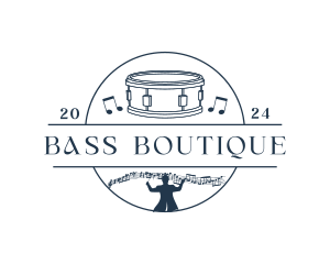 Musical Drum Instrument logo