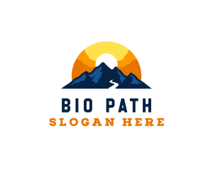 Peak Mountain Trekking logo design