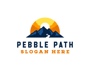 Peak Mountain Trekking logo design