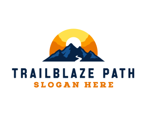 Peak Mountain Trekking logo design