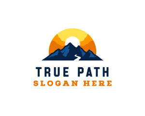 Peak Mountain Trekking logo design