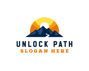 Peak Mountain Trekking logo design