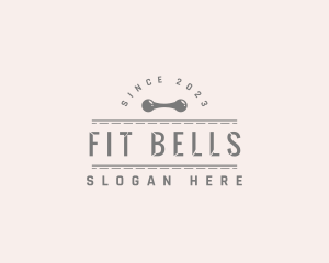 Dumbbell Gym Fitness logo design