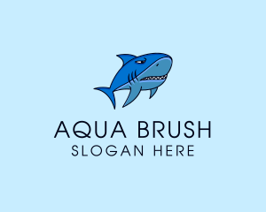 Shark Sea Creature logo design