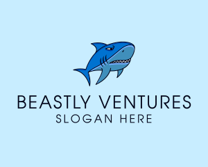 Shark Sea Creature logo design