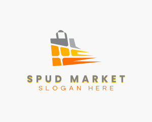 Market Shopping Bag logo design