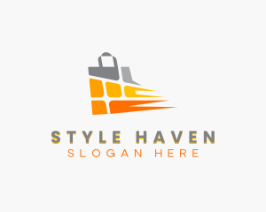 Market Shopping Bag logo design