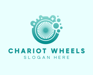 Car Wheel Wash logo design