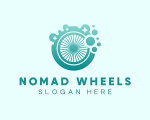 Car Wheel Wash logo design