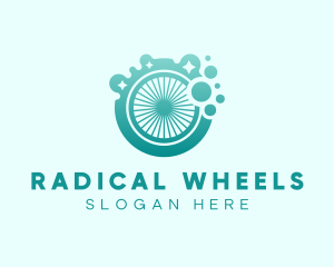 Car Wheel Wash logo design